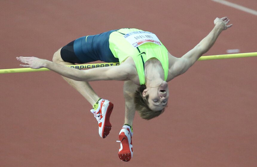 Соревнования по легкой атлетике "Русская зима" прошли в Москве 22 фото