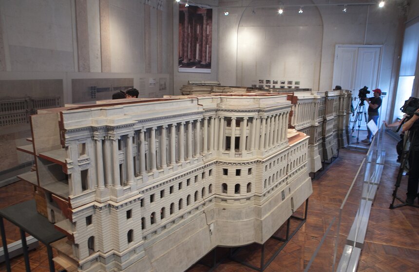 Модель Большого Кремлевского дворца архитектора Василия Баженова 12 фото