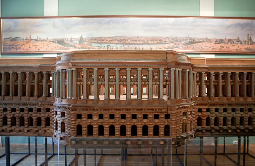 Модель Большого Кремлевского дворца архитектора Василия Баженова 14 фото