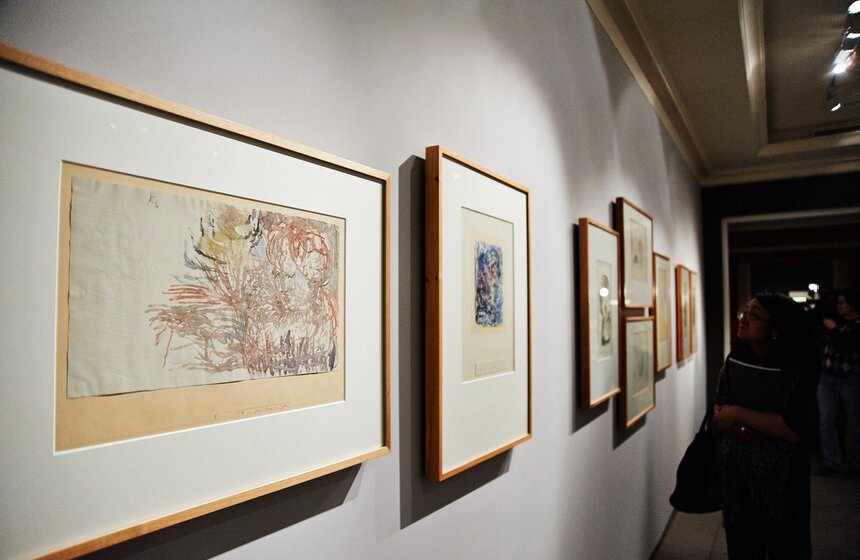 В ГМИИ имени Пушкина представили картины Пауля Клее 15 фото