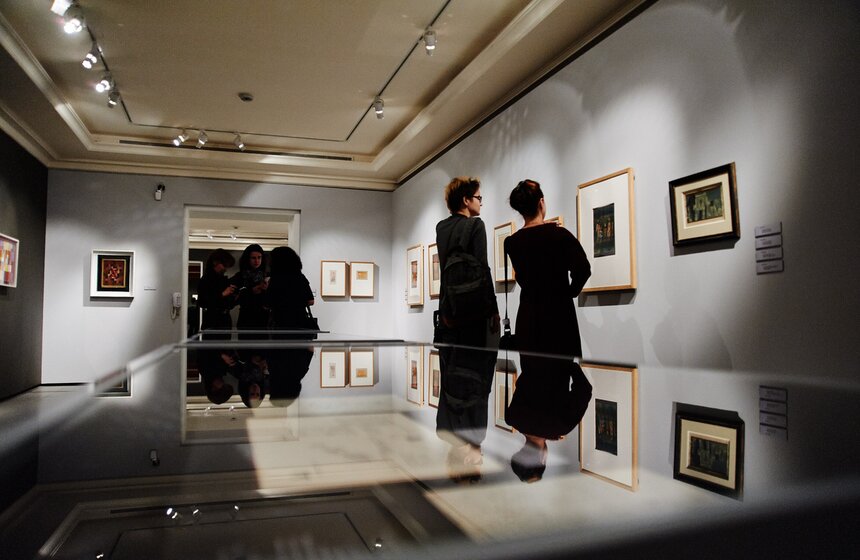 В ГМИИ имени Пушкина представили картины Пауля Клее 16 фото