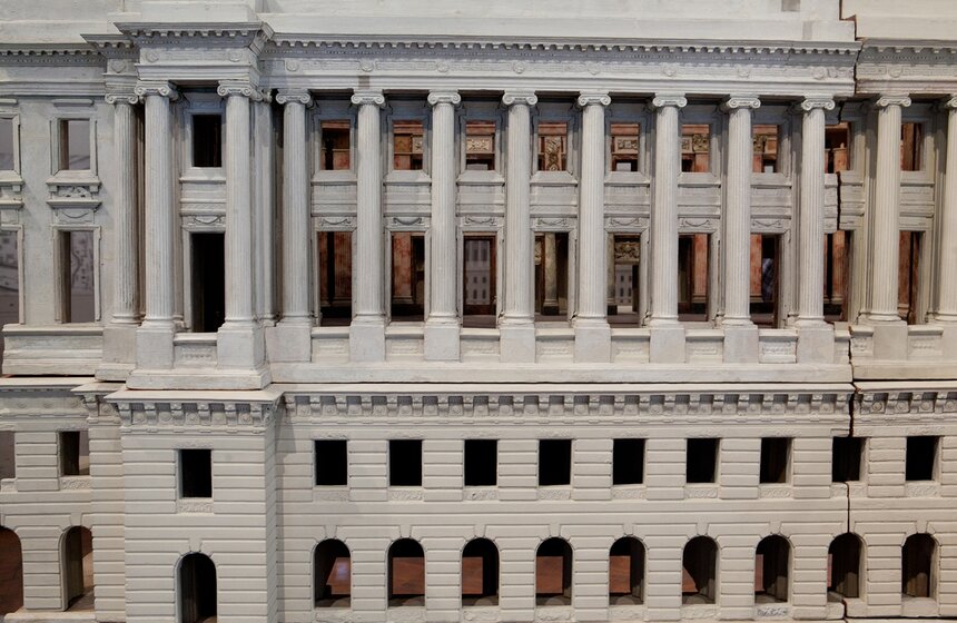 Модель Большого Кремлевского дворца архитектора Василия Баженова 5 фото