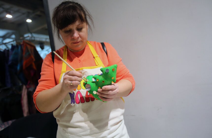 На "Флаконе" открылась рождественская ярмарка 2 фото