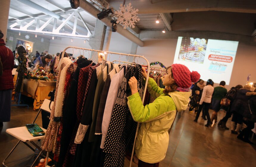 На "Флаконе" открылась рождественская ярмарка 5 фото