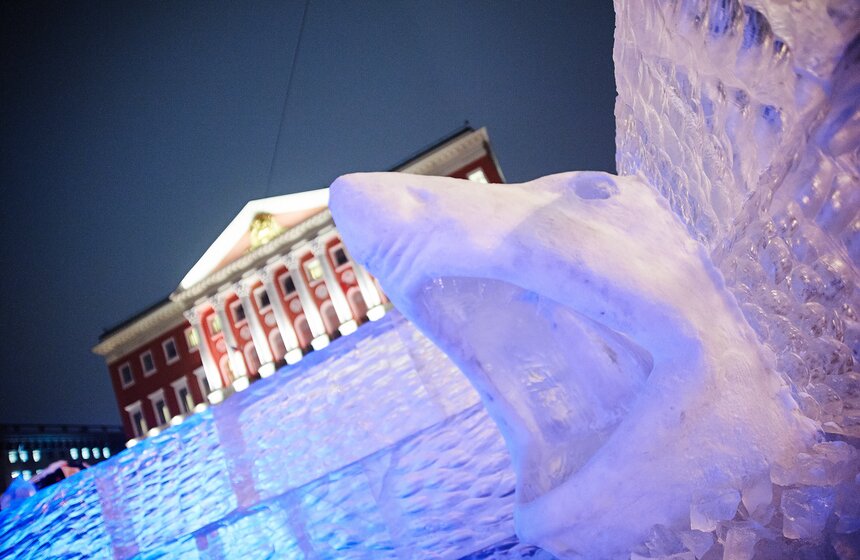 Москва готовится к открытию фестиваля "Путешествие в Рождество" 27 фото