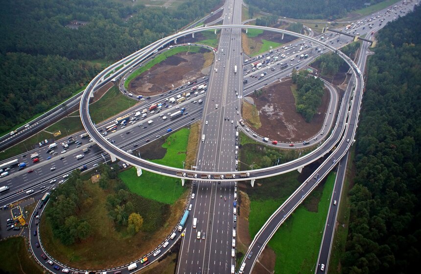 Открыта развязка МКАД с Волгоградским проспектом 12 фото