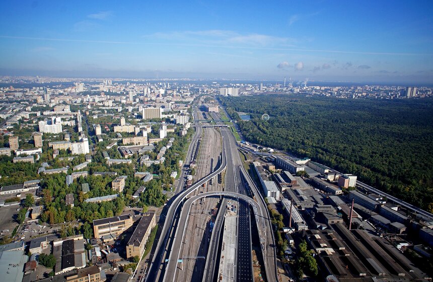 Открыта эстакада с улицы Перовской на Северо-Восточную хорду 1 фото