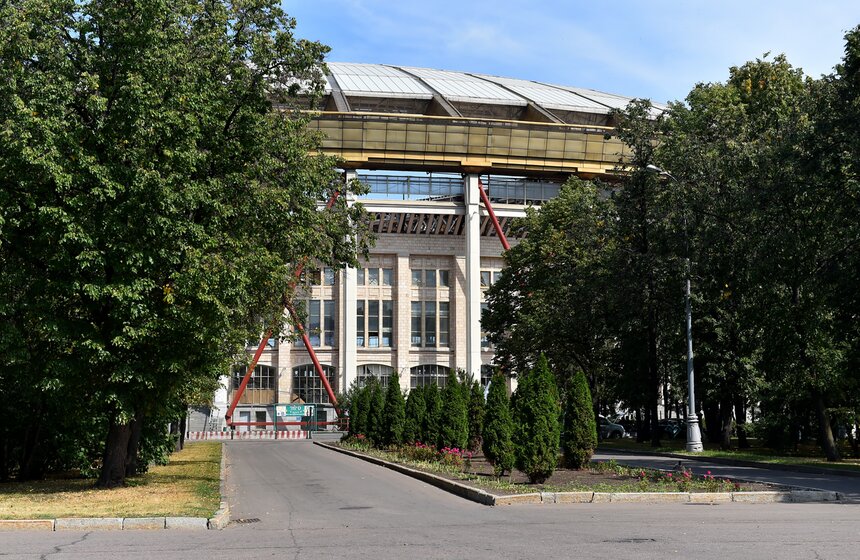 Как проходит реконструкция стадиона "Лужники" 12 фото