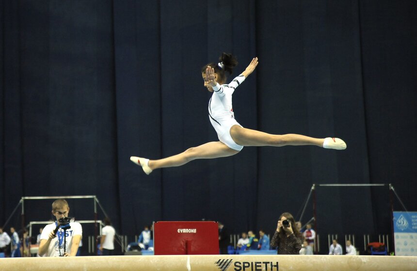 В столице прошел Международный турнир по спортивной гимнастике 9 фото