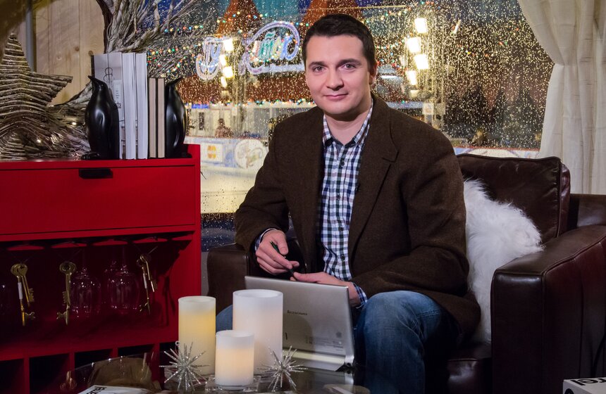 Как проходят съемки проекта "Зима на катке" 3 фото