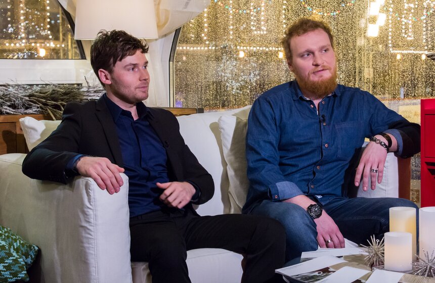 Как проходят съемки проекта "Зима на катке" 6 фото