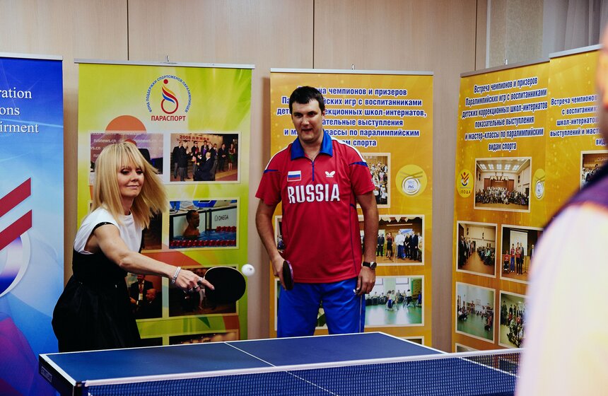 В Москве открылся дом паралимпийского спорта 19 фото