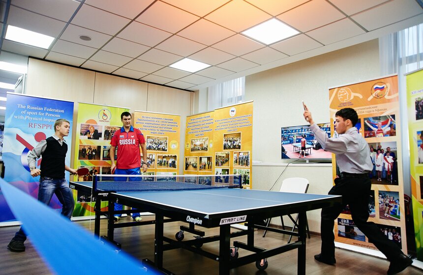 В Москве открылся дом паралимпийского спорта 7 фото