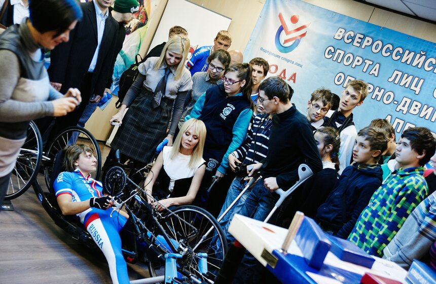 В Москве открылся дом паралимпийского спорта 18 фото