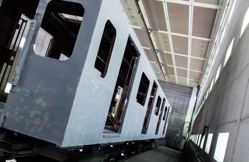 Экскурсия на "Метровагонмаш": как делается метропоезд 14 фото