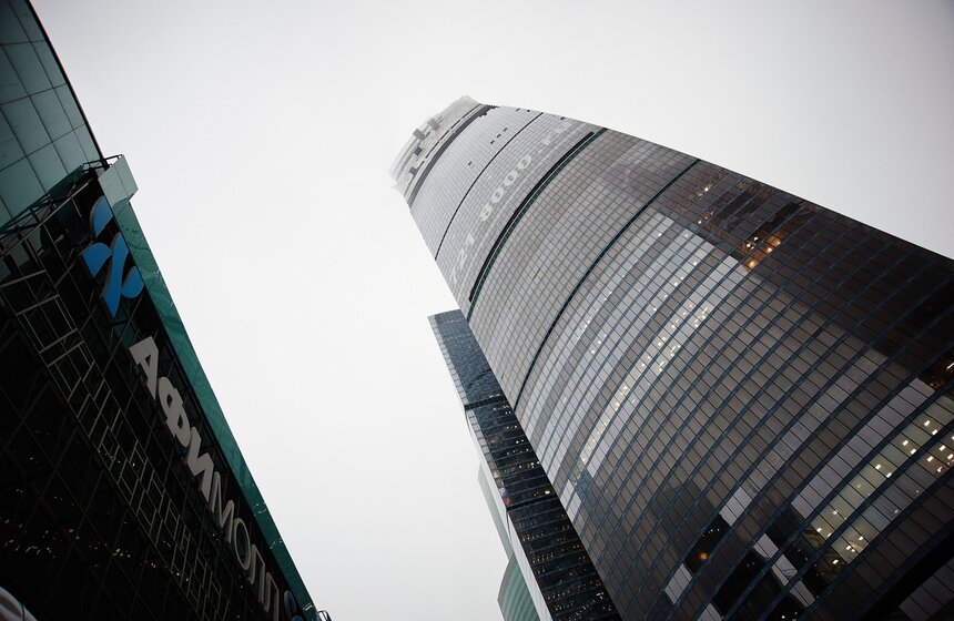 На башне "Восток" залили последний бетонный куб 20 фото