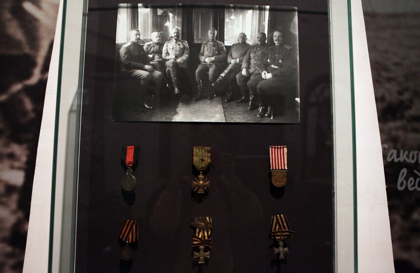 В "Царицыно" открылась выставка к 100-летию Первой мировой войны 16 фото