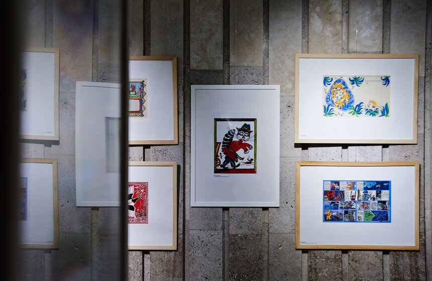 В Москве открылась выставка к 90-летию журнала "Мурзилка" 9 фото