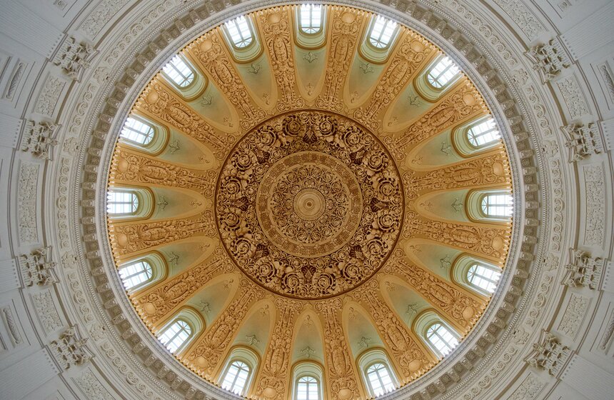 Экскурсия по Петровскому путевому дворцу 10 фото