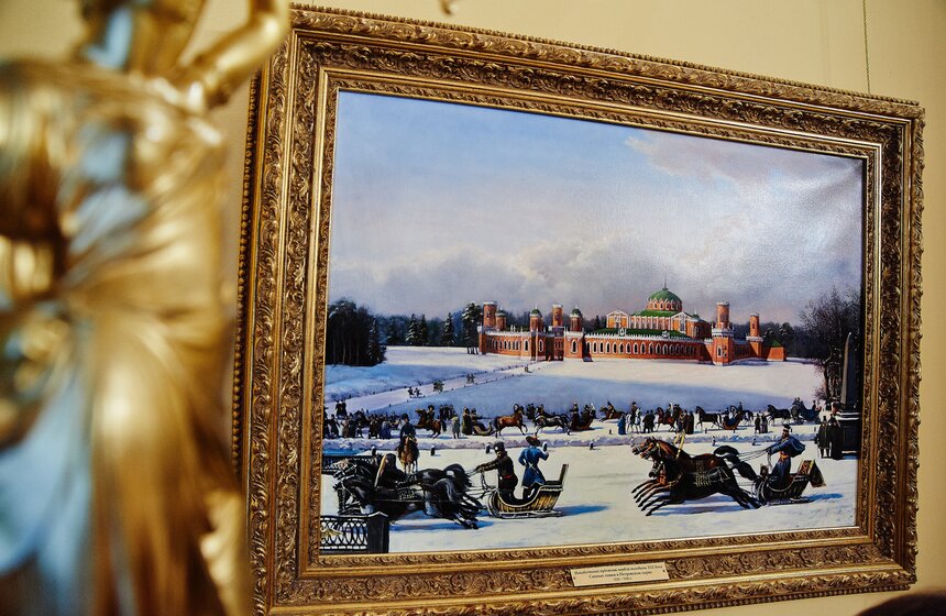 Экскурсия по Петровскому путевому дворцу 15 фото