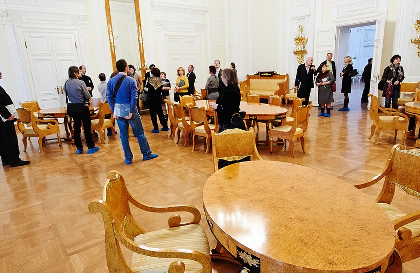 Экскурсия по Петровскому путевому дворцу 24 фото