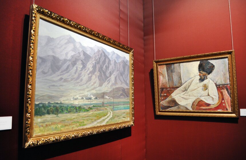 В Музее Востока открылась выставка туркменской живописи 5 фото