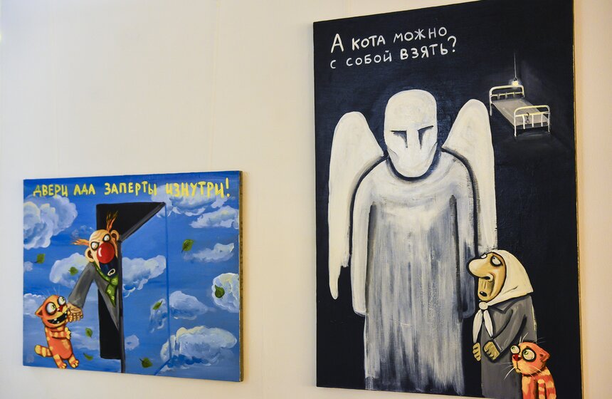 В ЦДХ открылась третья персональная выставка Васи Ложкина 9 фото