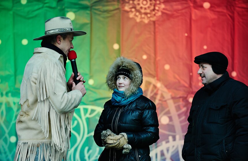 В парке "Фили" состоялось шоу "Фризлайт" 1 фото