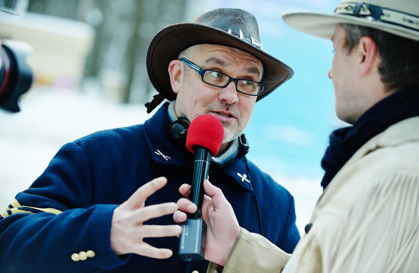 В парке "Фили" состоялось шоу "Фризлайт" 4 фото