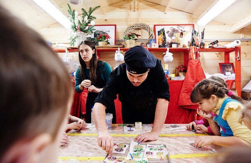 В "Городе гномов" прошли "сладкие" мастер-классы для детей 22 фото