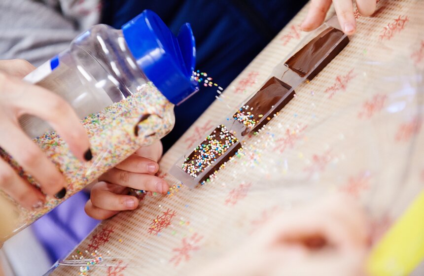 В "Городе гномов" прошли "сладкие" мастер-классы для детей 13 фото