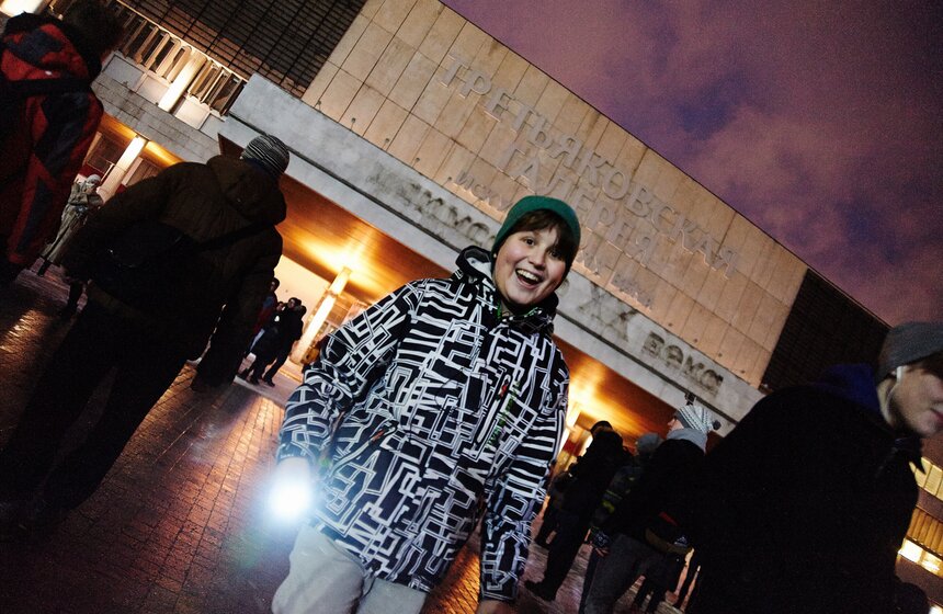 В МУЗЕОНе прошел флешмоб "Mp3 Эксперимент" 3 фото