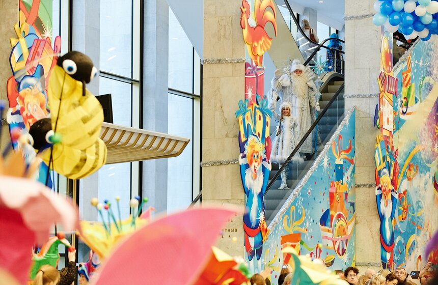 В Кремлевском дворце проходят новогодние Елки 6 фото