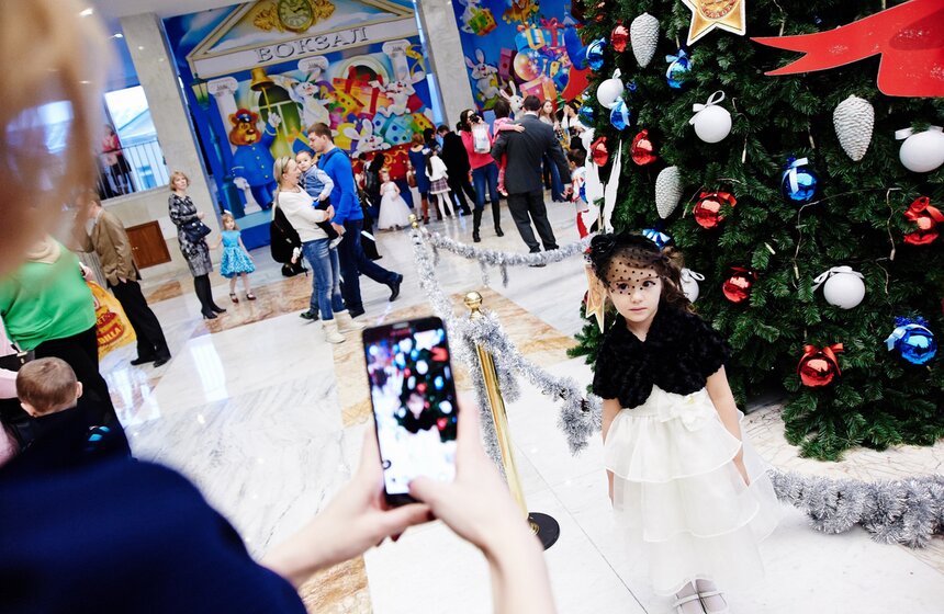 В Кремлевском дворце проходят новогодние Елки 5 фото