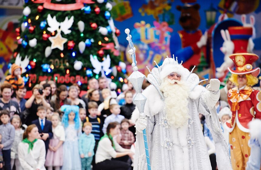 В Кремлевском дворце проходят новогодние Елки 7 фото