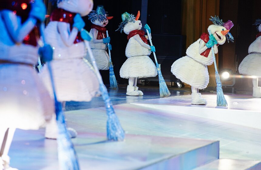 В Кремлевском дворце проходят новогодние Елки 9 фото