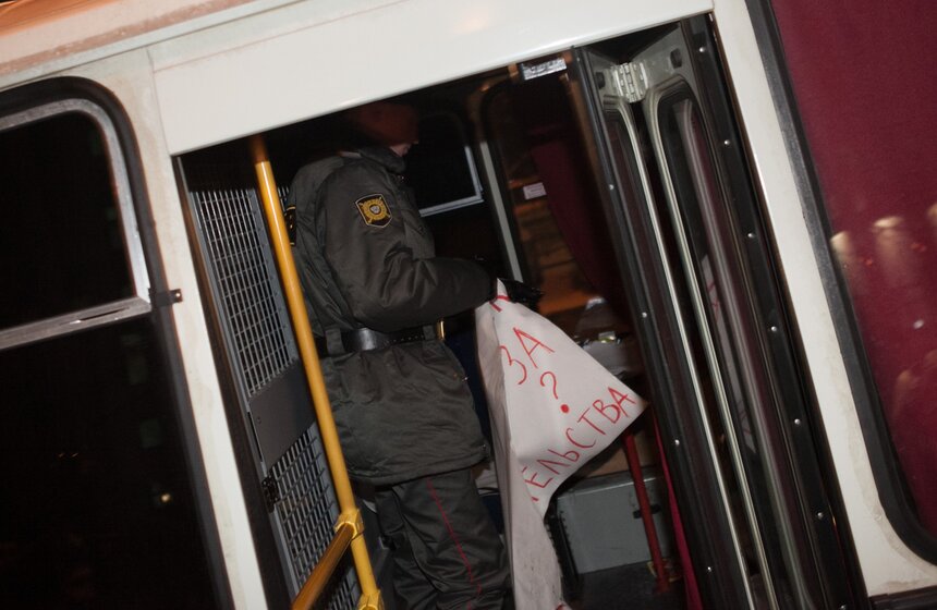 26 ноября у здания ФСИН прошла акция против пыток в тюрьмах 12 фото