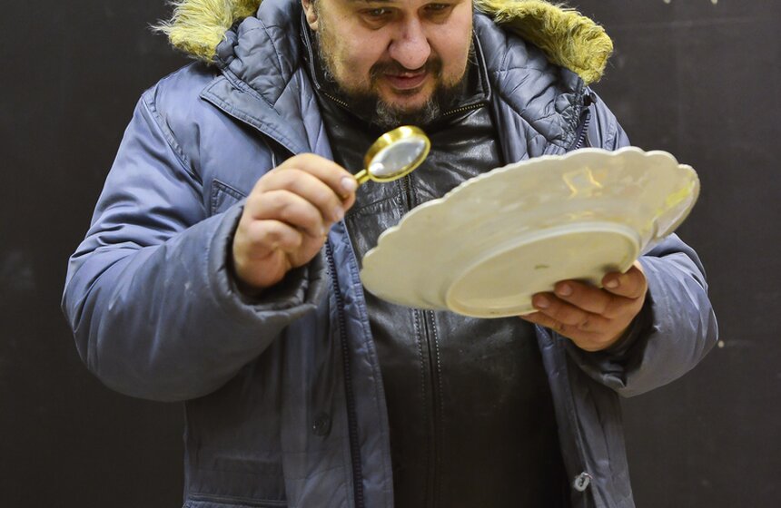 Новогодний блошиный рынок прошел в Музее Москвы 27 фото