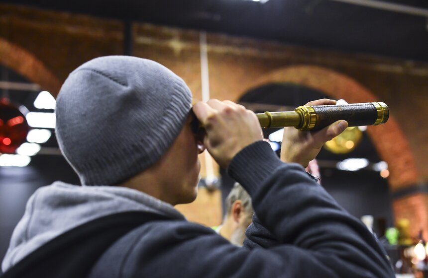 Новогодний блошиный рынок прошел в Музее Москвы 32 фото