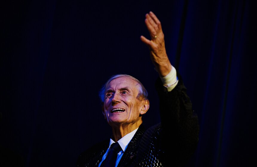 Поэт Евгений Евтушенко выступил в культурном центре ЗИЛ 19 фото