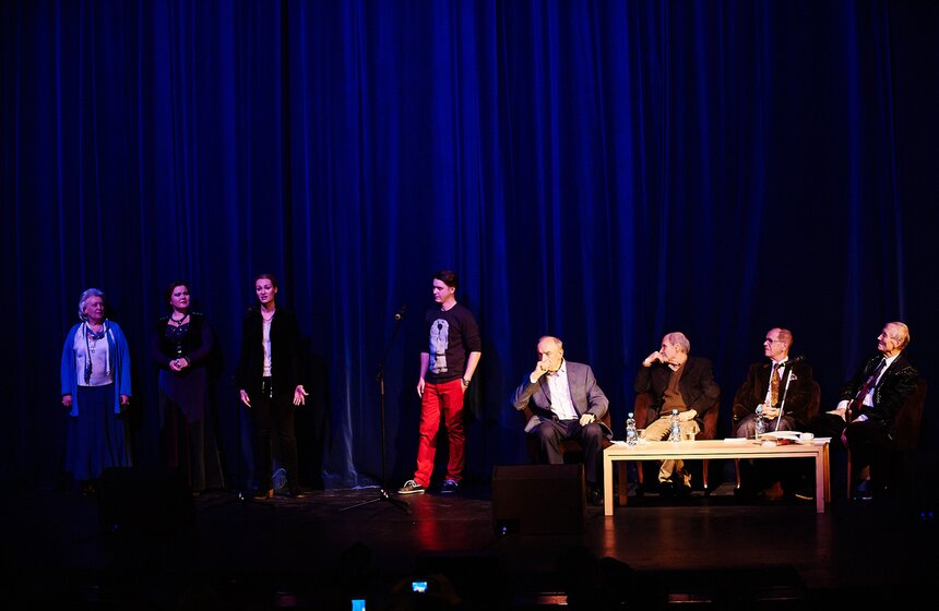 Поэт Евгений Евтушенко выступил в культурном центре ЗИЛ 23 фото