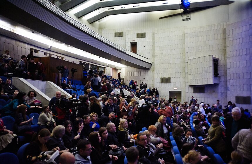 Поэт Евгений Евтушенко выступил в культурном центре ЗИЛ 6 фото