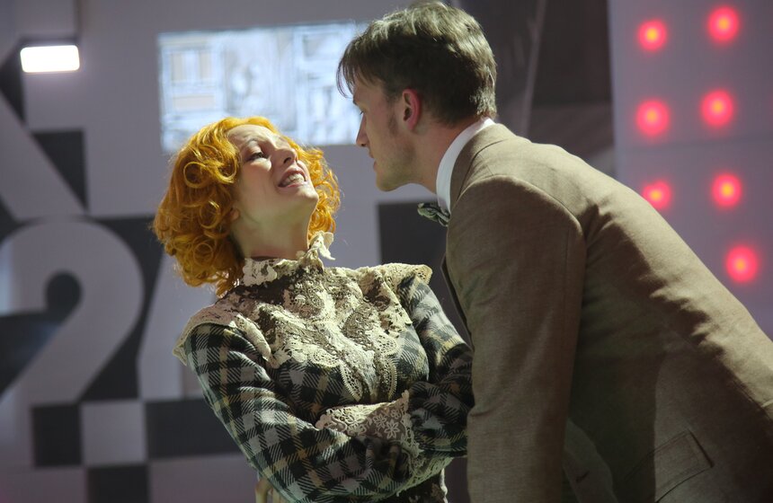 Театр имени Пушкина представил спектакль "Рождество О. Генри" 15 фото