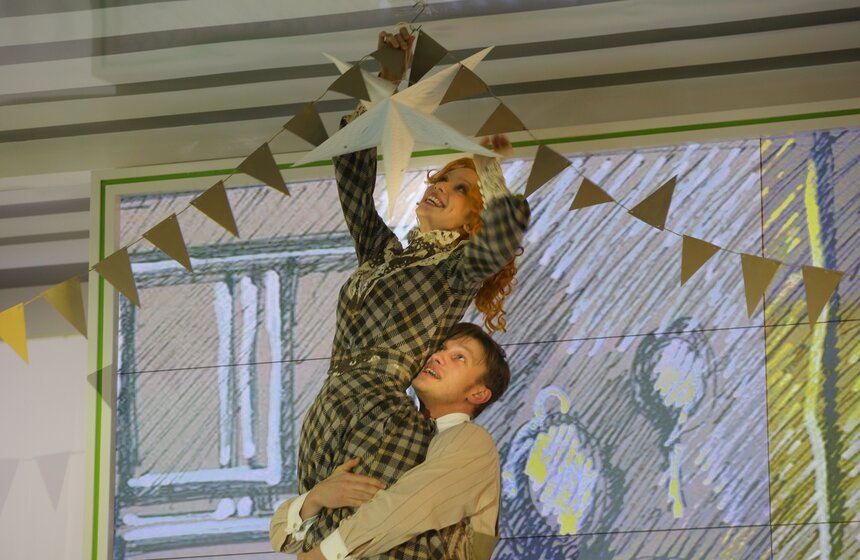 Театр имени Пушкина представил спектакль "Рождество О. Генри" 3 фото