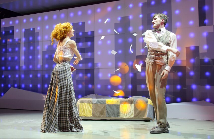 Театр имени Пушкина представил спектакль "Рождество О. Генри" 8 фото