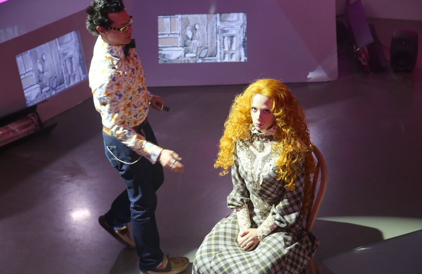 Театр имени Пушкина представил спектакль "Рождество О. Генри" 9 фото