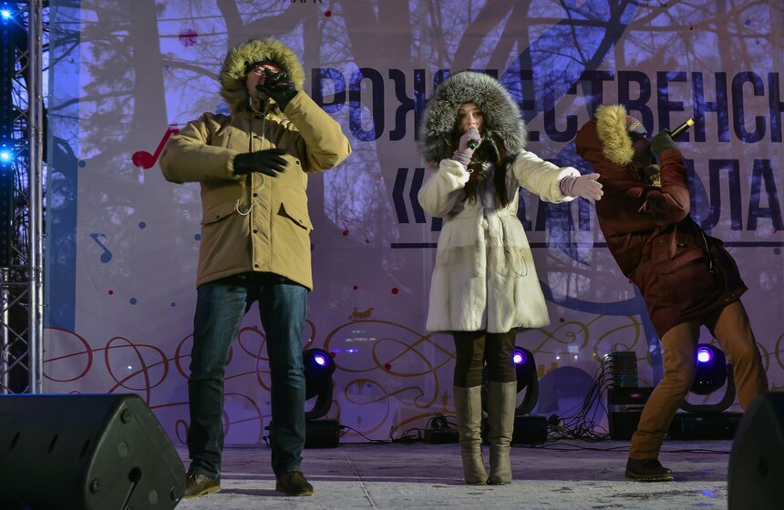 В Сокольниках состоялась рождественская "а капелла" 8 фото