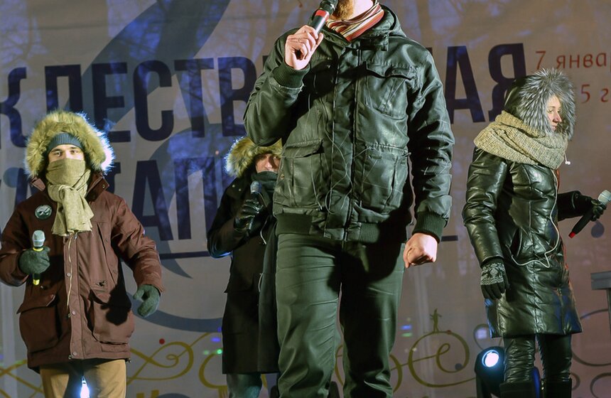 В Сокольниках состоялась рождественская "а капелла" 10 фото