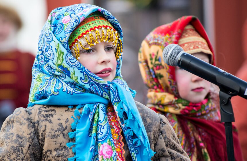 На Сретенском бульваре прошли рождественские гуляния 18 фото