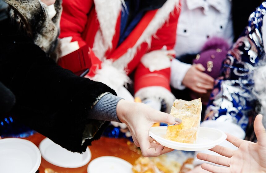 Гигантский леденец появился на Тверском бульваре 10 фото